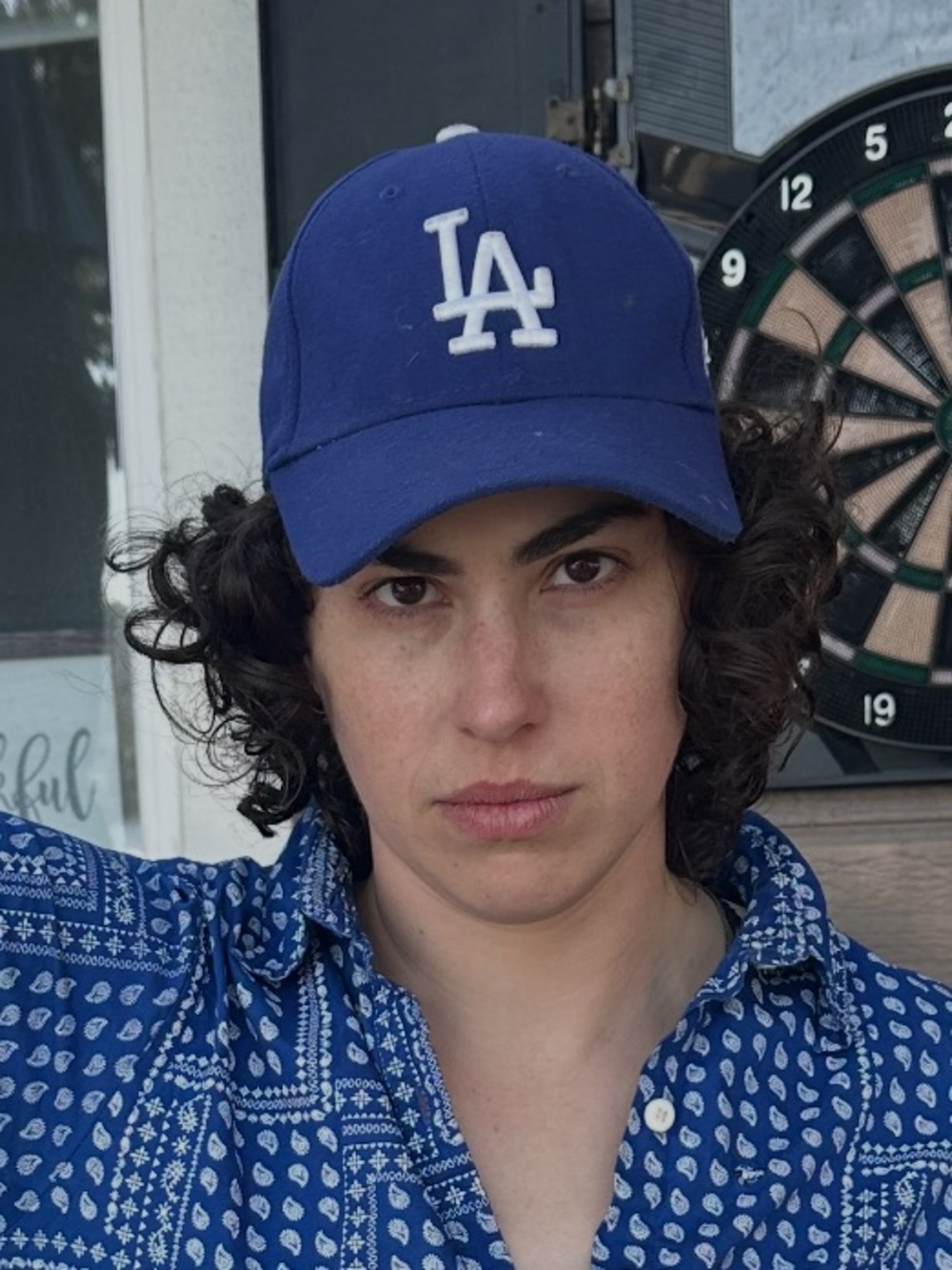 Los Angeles Dodgers Adult Royal Blue Baseball Cap o/s stretch